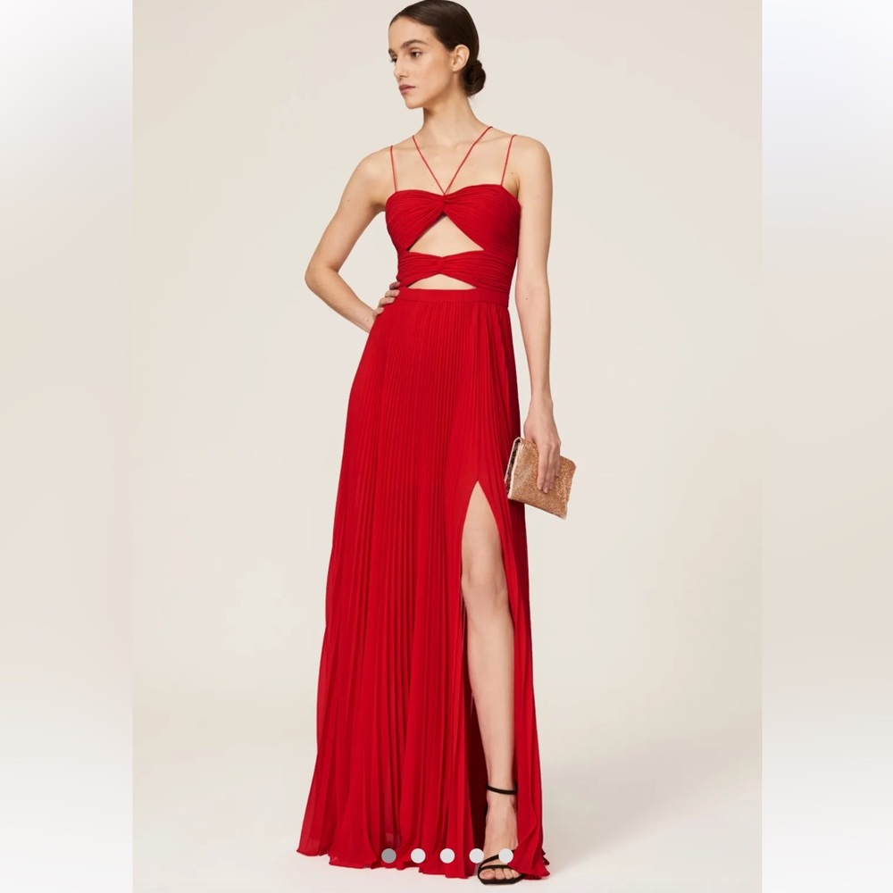 AMUR Lana Cutout maxi dress gown
